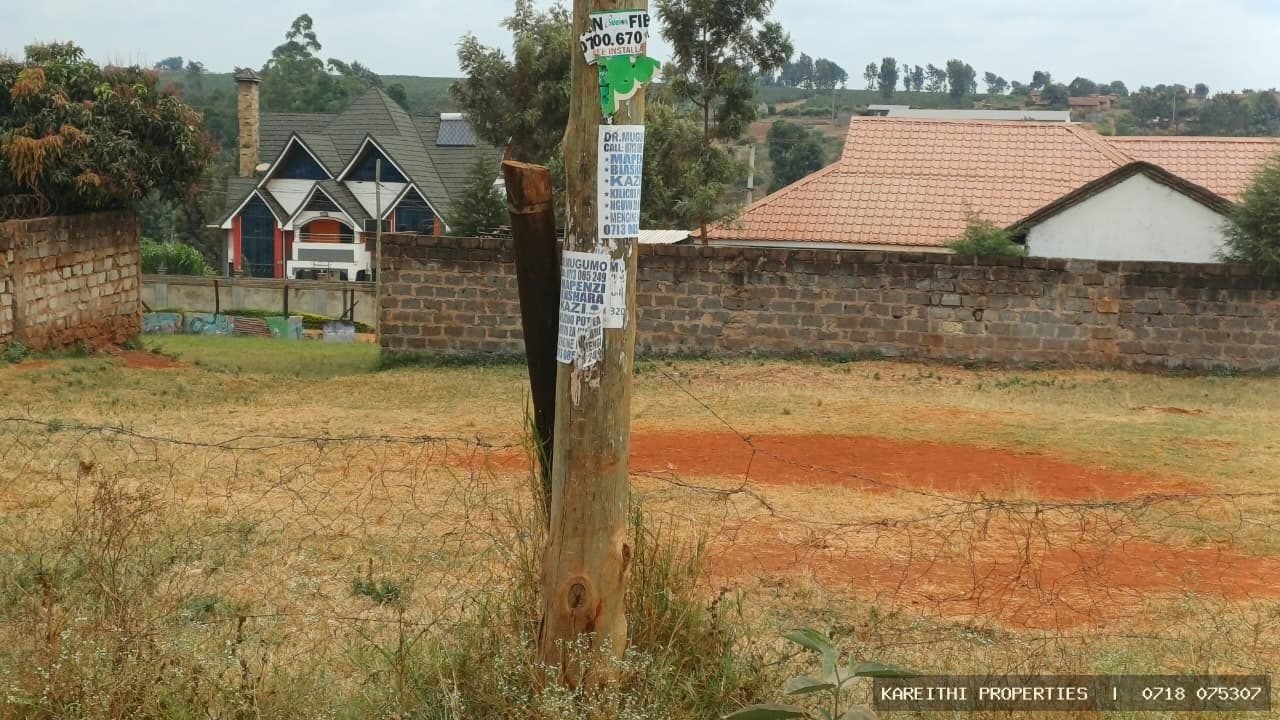 40 x 80 Plot in Thika, Ngoigwa